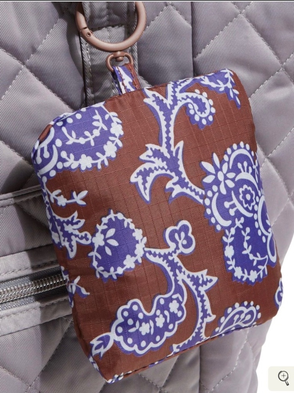 VERA BRADLEY TOTE BAG CHARM COTSWOLDS
